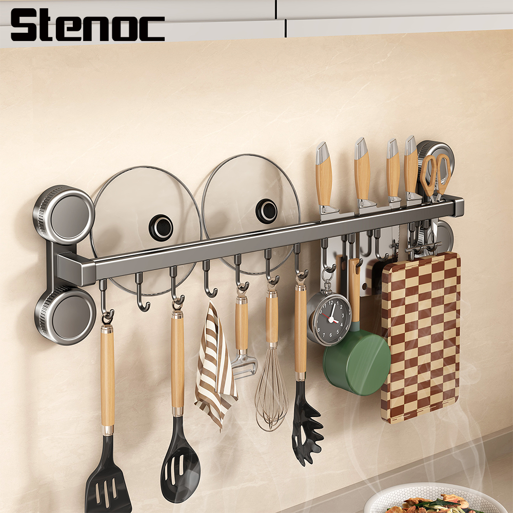 Hi Tech Kitchen Accessories - Suporte de Parede com Ventosa Sem