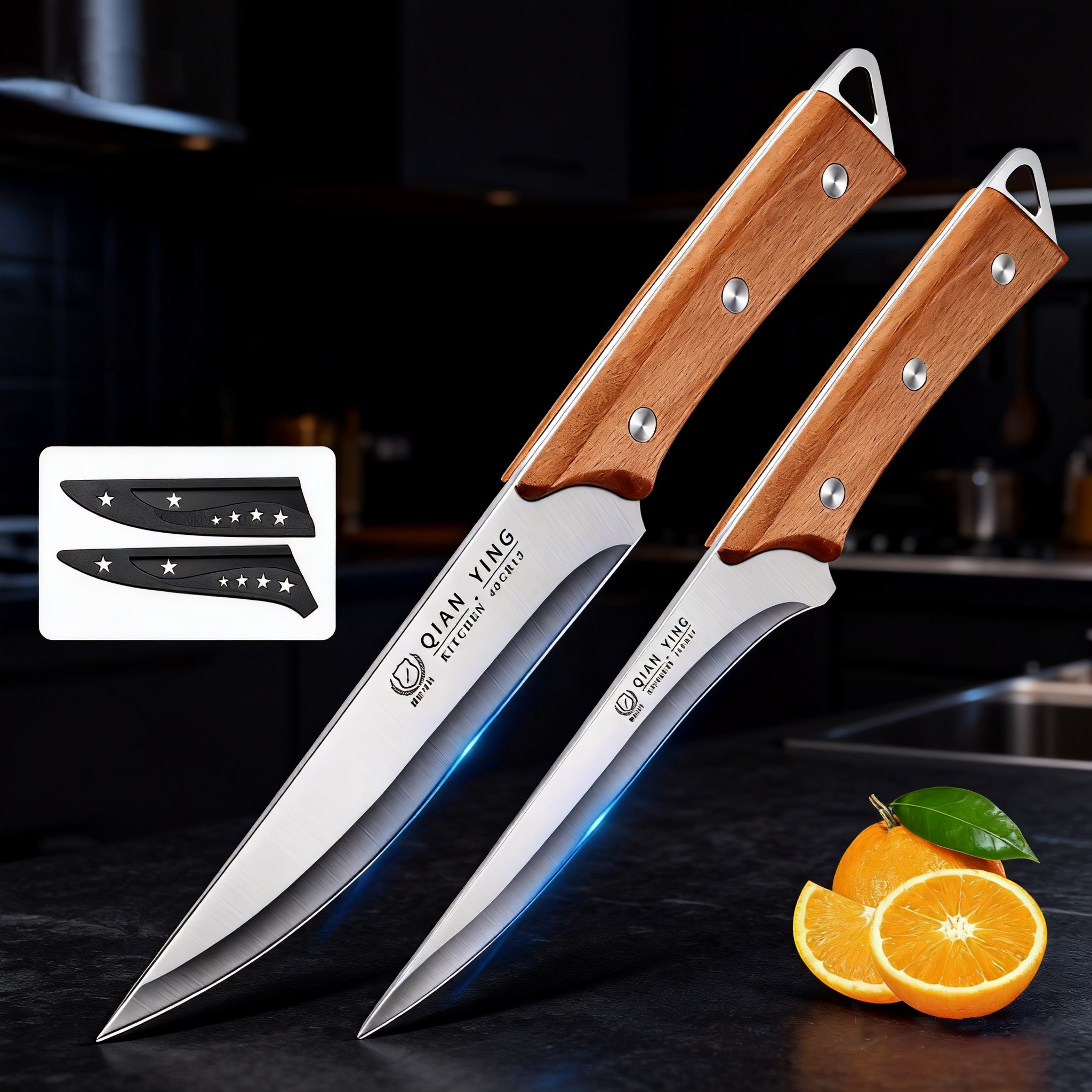 High Tech Kitchen Accessories - Facas de Cozinha de Aço Inoxidável