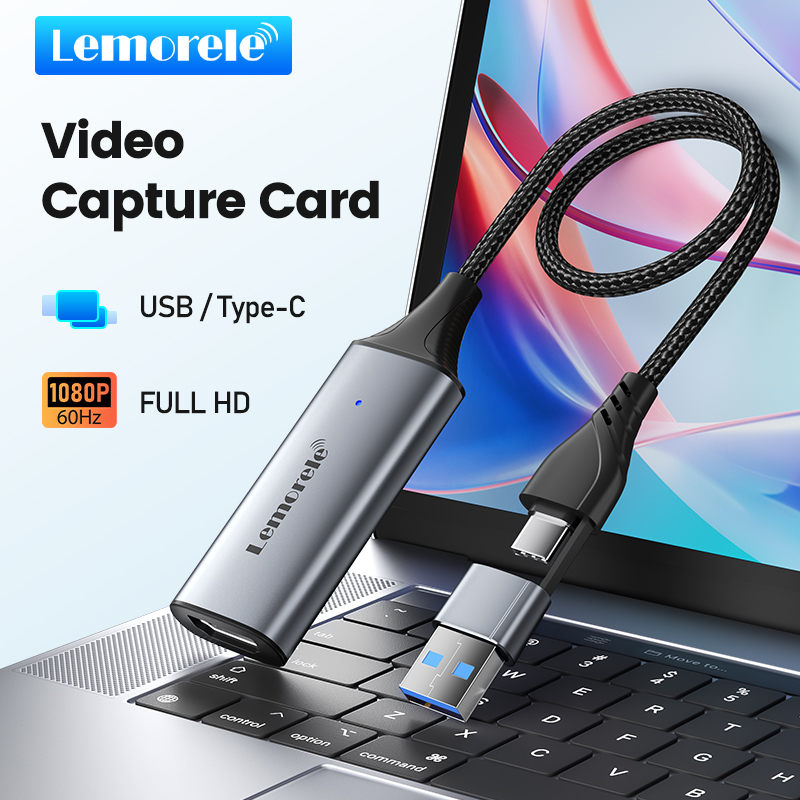 Usb C To Hdmi - Lemorele usb 2.0 placa de captura