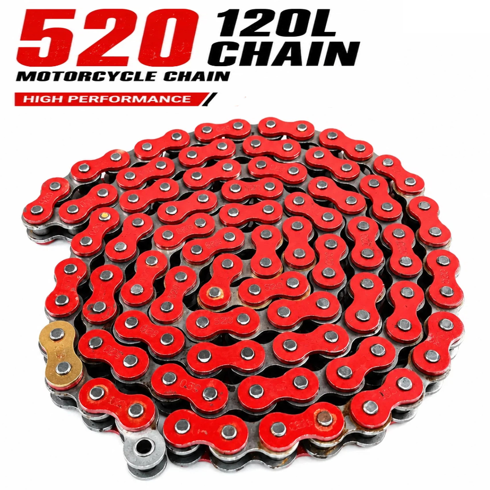 Moto Tech Accessories & Workshop - Corrente de Moto 520 120 Elos,