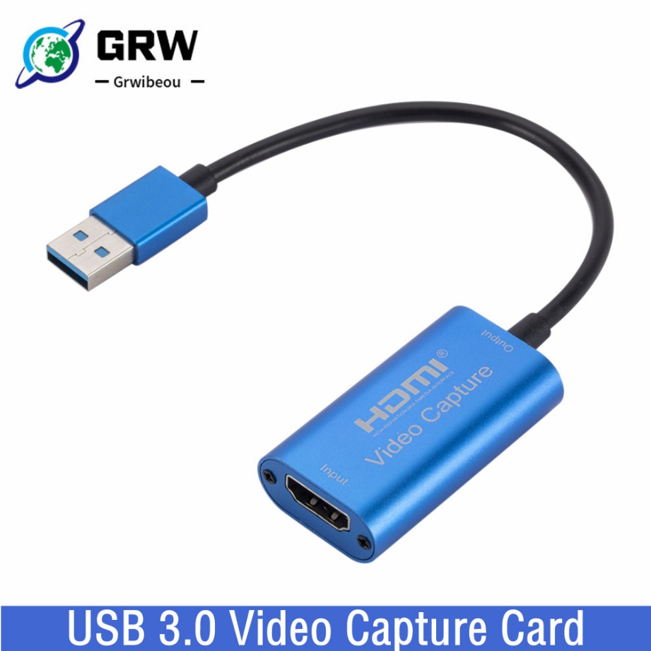 Usb C To Hdmi - Cartão de captura de vídeo USB