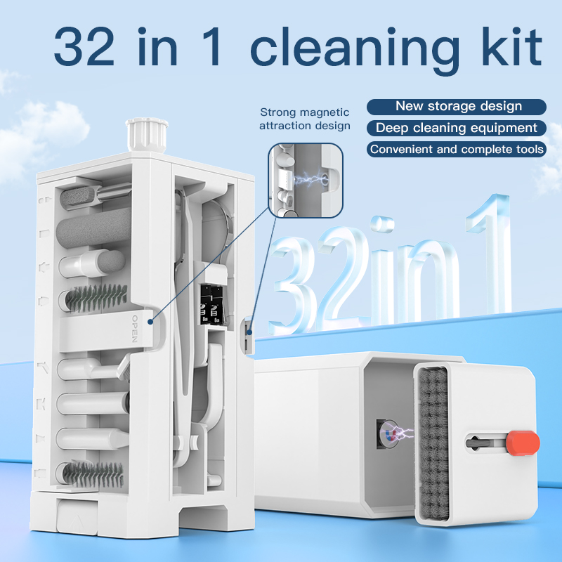 Screen Cleaner Spray - Kit de Limpeza Digital 32 em