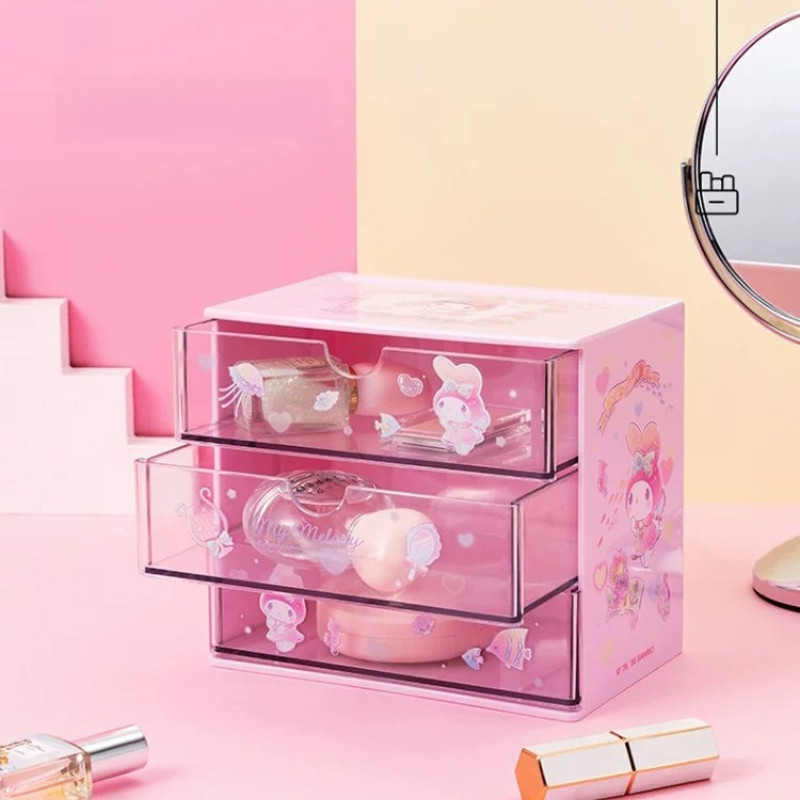 Tech Office Accessories - Caixa organizadora de mesa sanrio, organizador