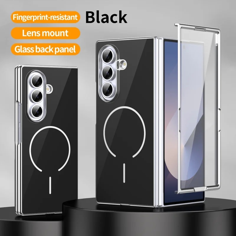 Tech Accessories Logo - Capa Magnética Dobrável de Vidro para