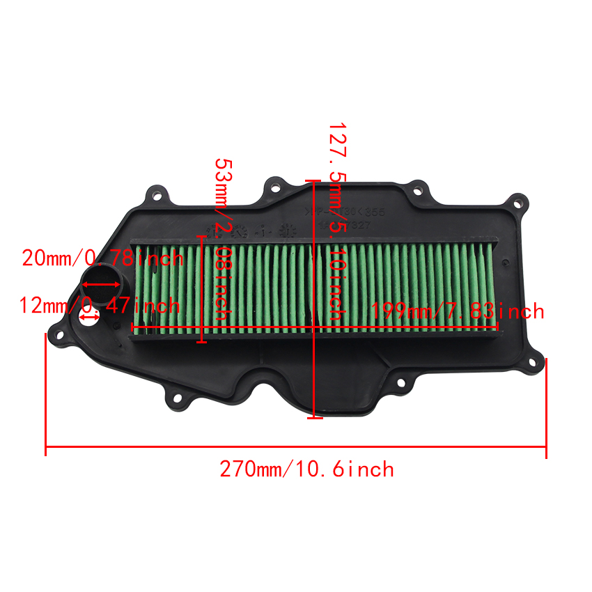 Moto Tech Accessories & Workshop - Filtro de Ar para Motocicletas Vespa