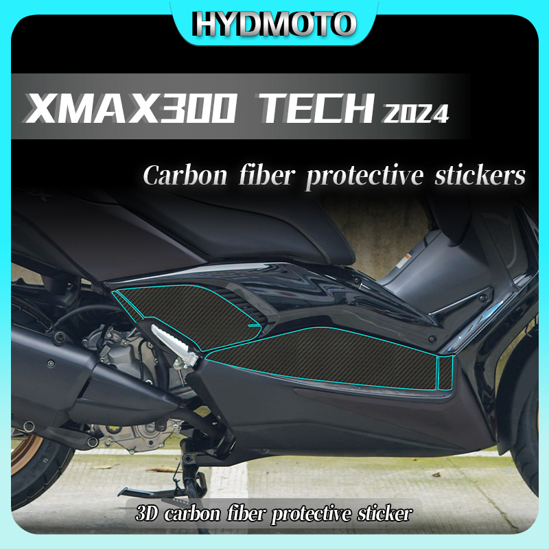 Moto Tech Accessories & Workshop - 3D Carbon Fiber Fuel Tank Proteção