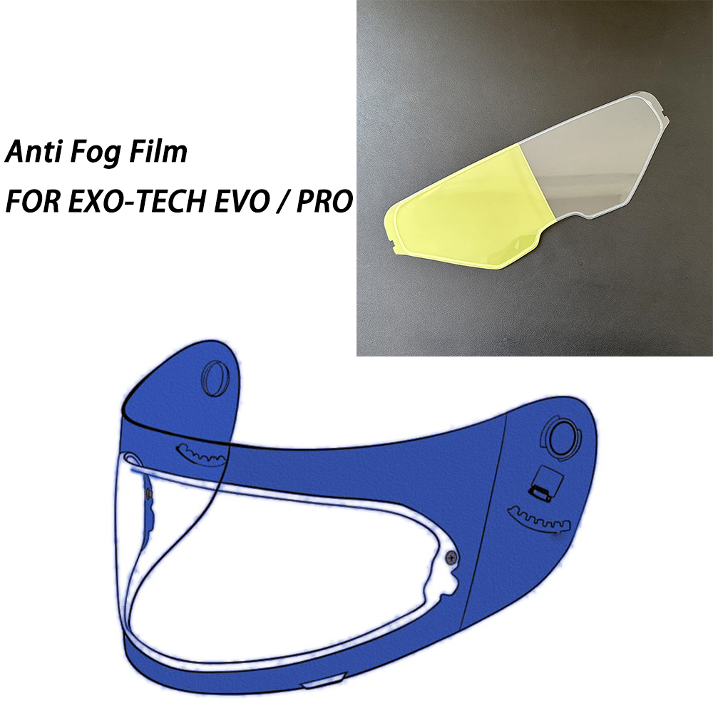 Moto Tech Accessories & Workshop - Película Antiembaçante para Viseira de Capacete