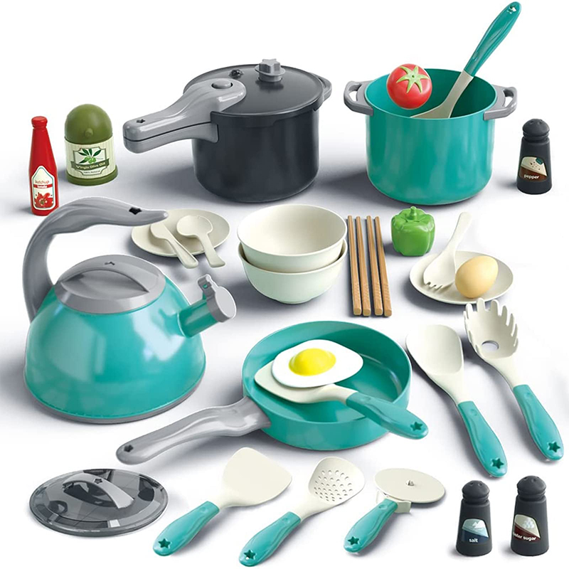 Pretend Cooking Playset com Pl - Hi Tech Kitchen Accessories avaliação e preço