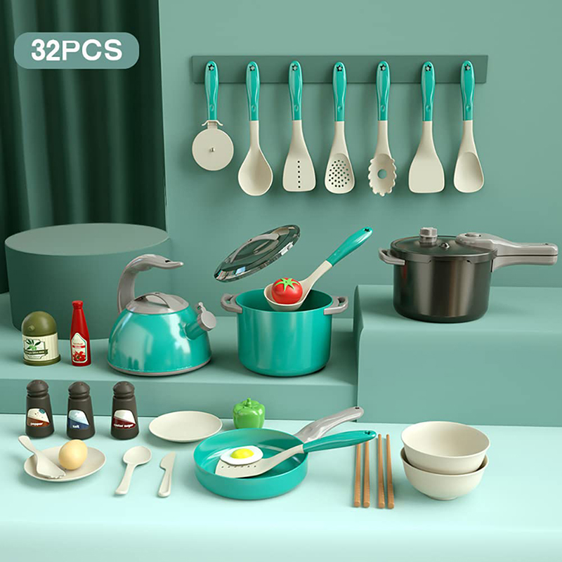 Pretend Cooking Playset com Pl - Hi Tech Kitchen Accessories avaliação e preço