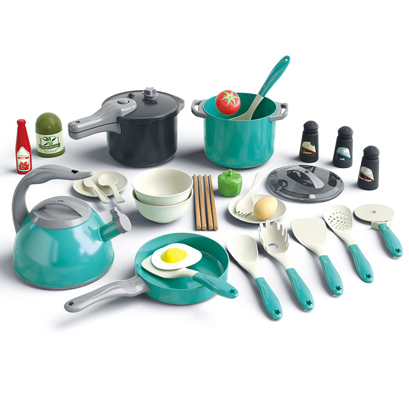Pretend Cooking Playset com Pl - Hi Tech Kitchen Accessories avaliação e preço