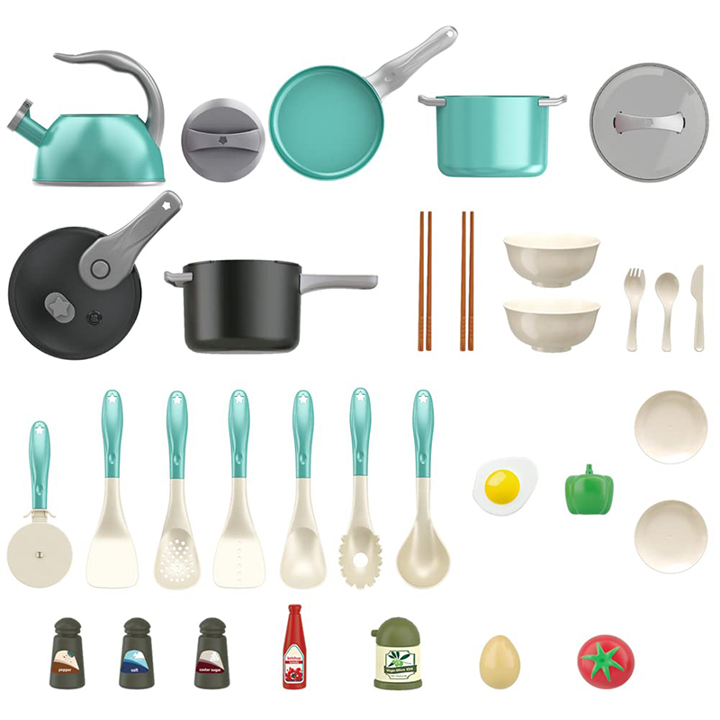 Pretend Cooking Playset com Pl - Hi Tech Kitchen Accessories avaliação e preço