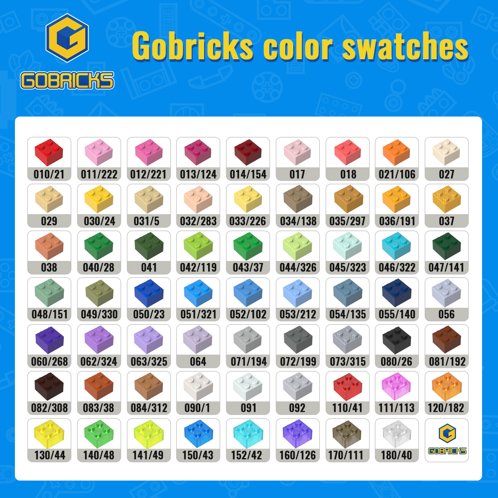 Gobricks 50 peças 3001 moc ace - X Tech Accessories avaliação e preço