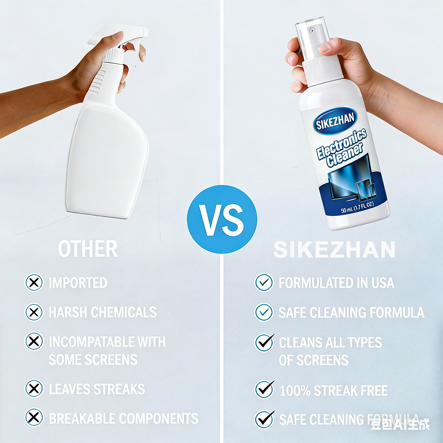 Kit de spray e pano de microfi - Screen Cleaner Spray avaliação e preço