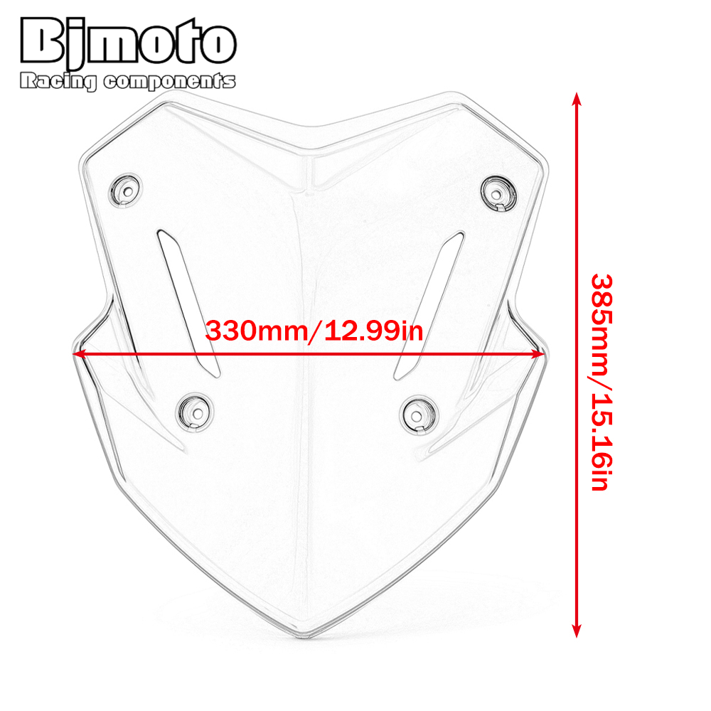Xmax300 para-brisa dianteiro d - X Tech Accessories avaliação e preço