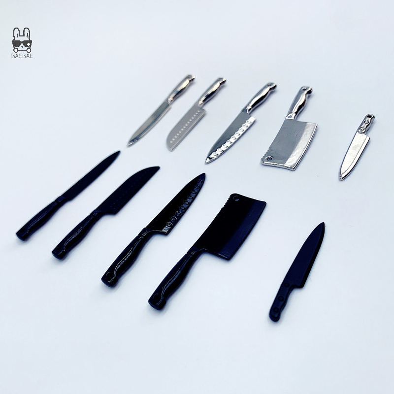 Dollhouse Mini Facas de Cozinh - Hi Tech Kitchen Accessories avaliação e preço
