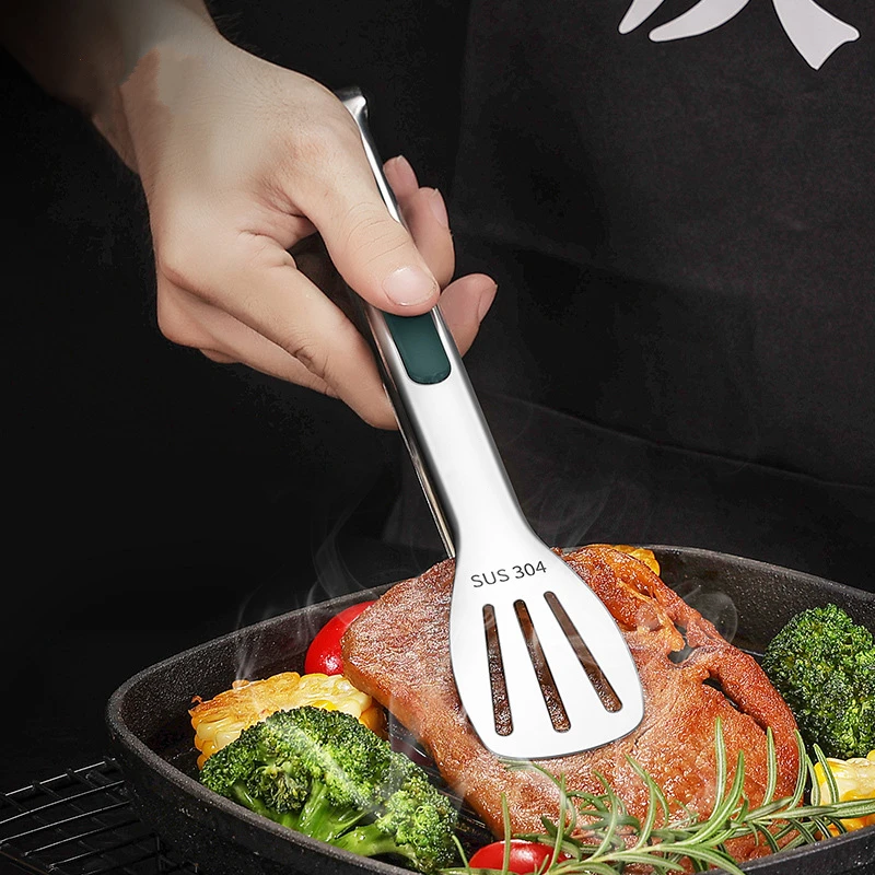 Pinças antiderrapantes de aço  - Hi Tech Kitchen Accessories avaliação e preço