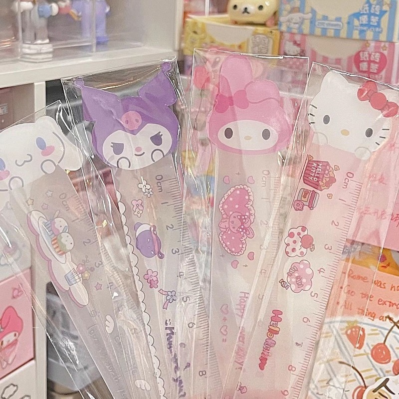 Régua Cinnamoroll Fofa Sanrio: - Tech Office Accessories avaliação e preço