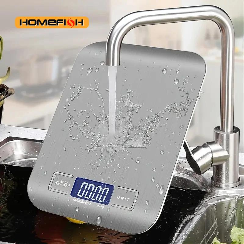 Balança eletrônica de coziment - High Tech Kitchen Accessories avaliação e preço