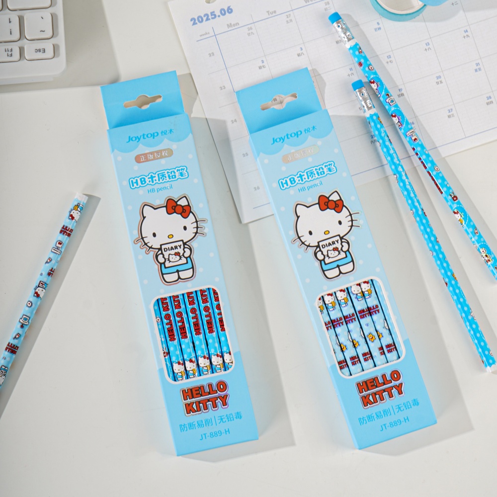 Conjunto de lápis sanrio hello - Tech Office Accessories avaliação e preço