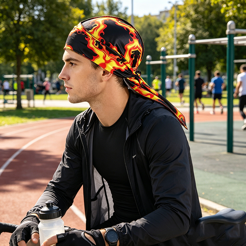 3 Peças Touca Durag de Cauda L - Tech Accessories For Men avaliação e preço