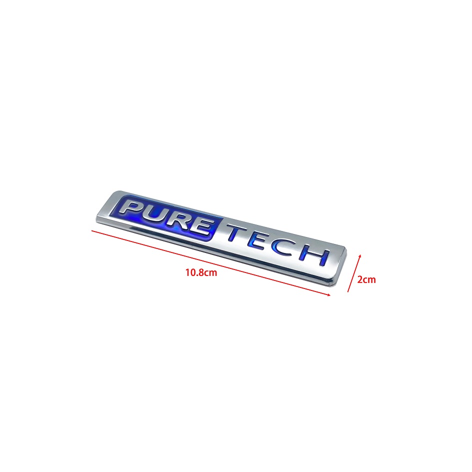 Emblema 3D Premium Puretech pa - Tech Accessories Logo avaliação e preço