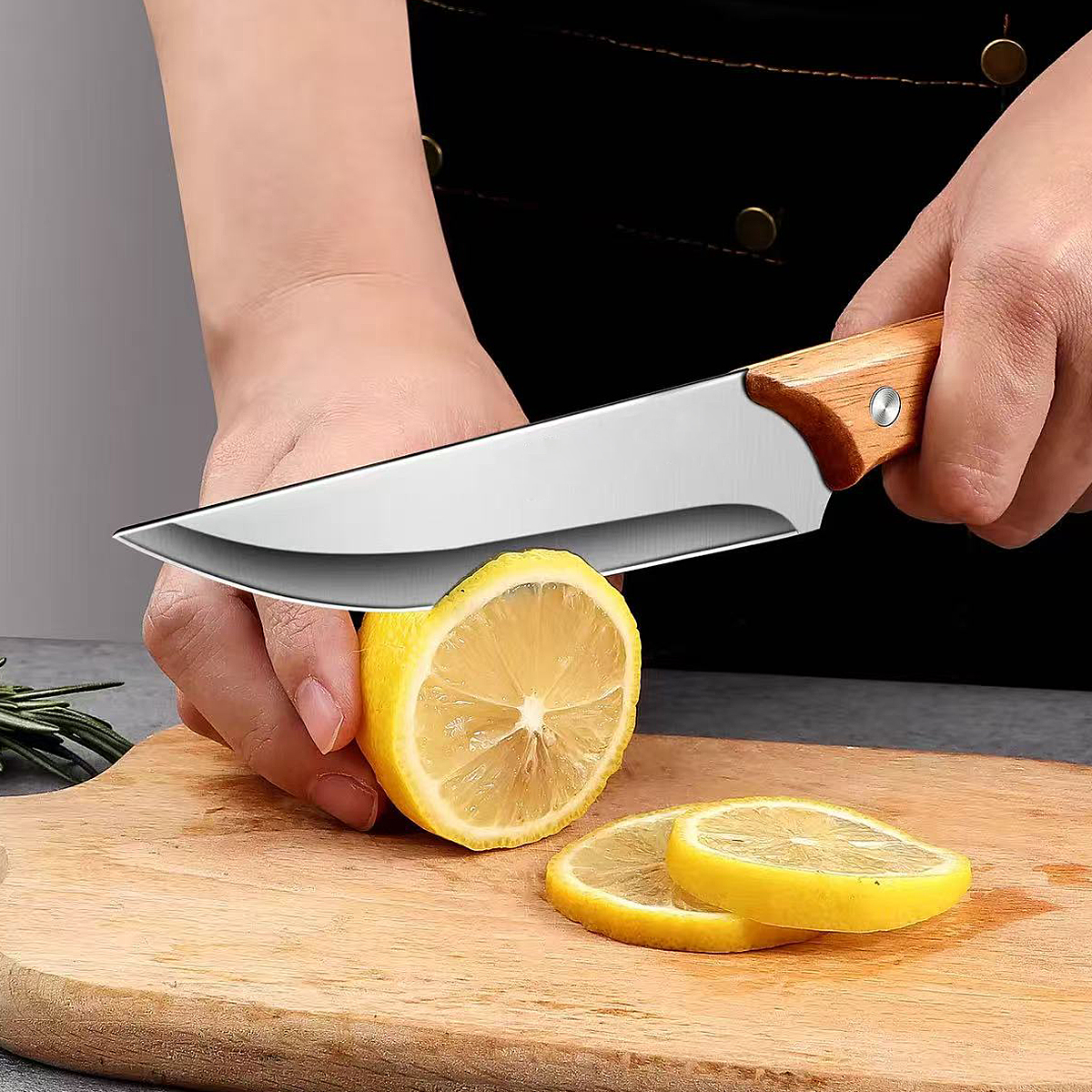 Facas de cozinha de aço inoxid - High Tech Kitchen Accessories avaliação e preço