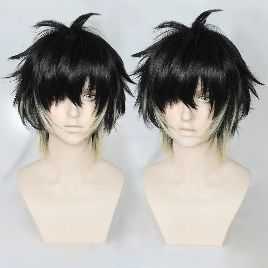 Peruca de Anime Towa Sintética - Tech Accessories For Men avaliação e preço