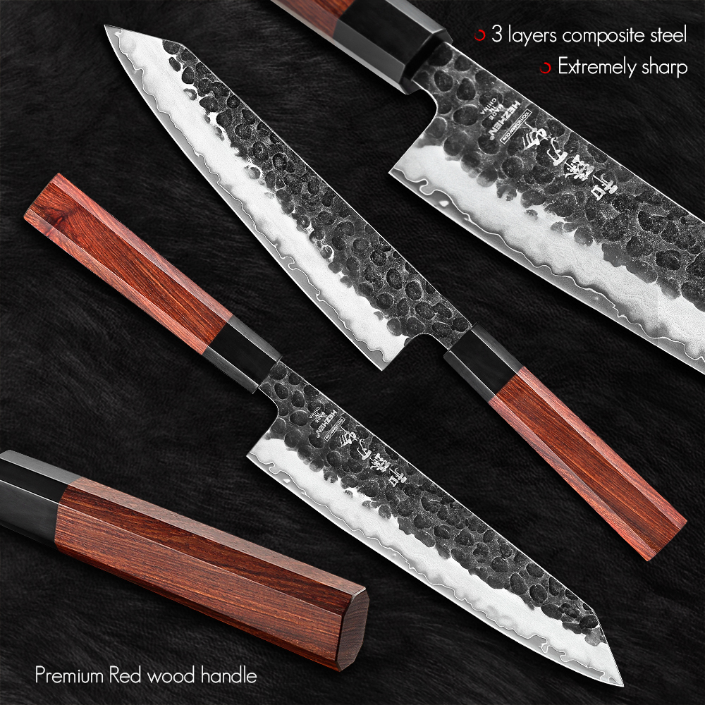 HEZHEN 8.3 polegadas Faca de c - High Tech Kitchen Accessories avaliação e preço