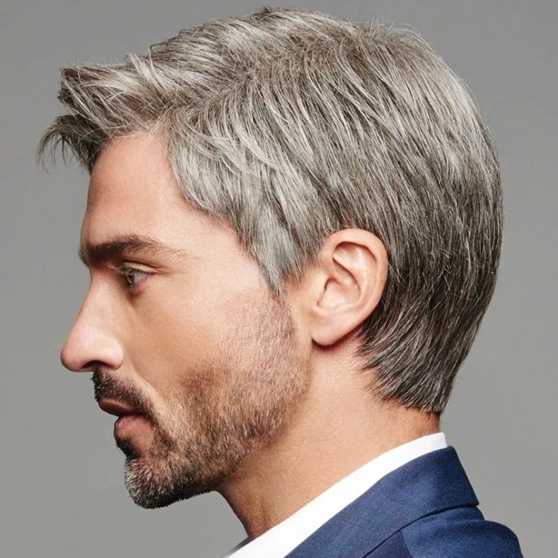 Peruca Bob Curta de Fibra Sint - Tech Accessories For Men avaliação e preço