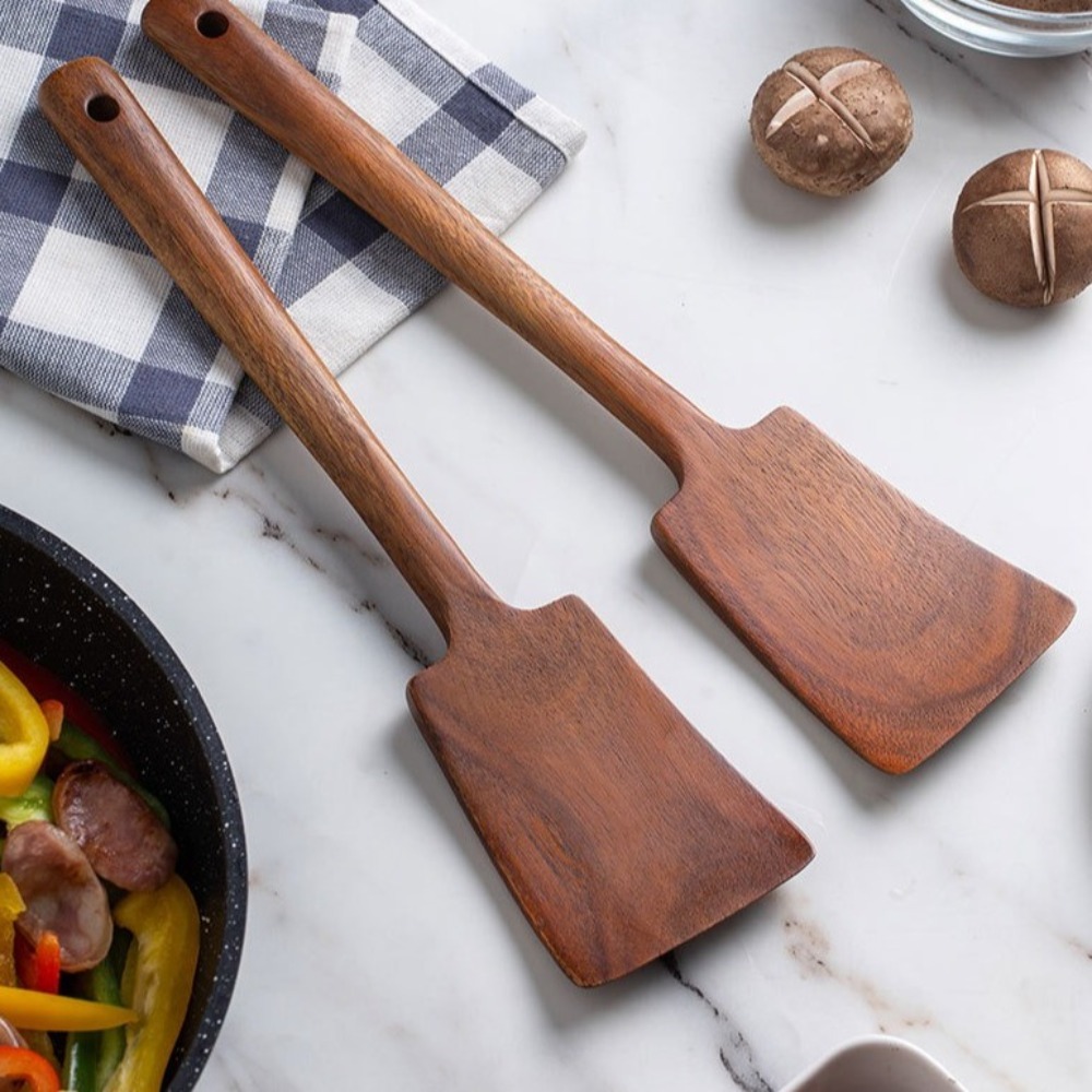 Espátula de cozinha de madeira - Hi Tech Kitchen Accessories avaliação e preço