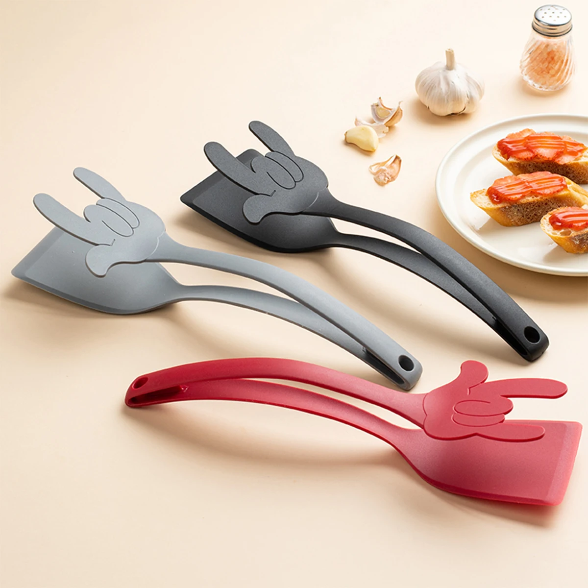 Silicone Shovel Clip Flip Tong - Hi Tech Kitchen Accessories avaliação e preço