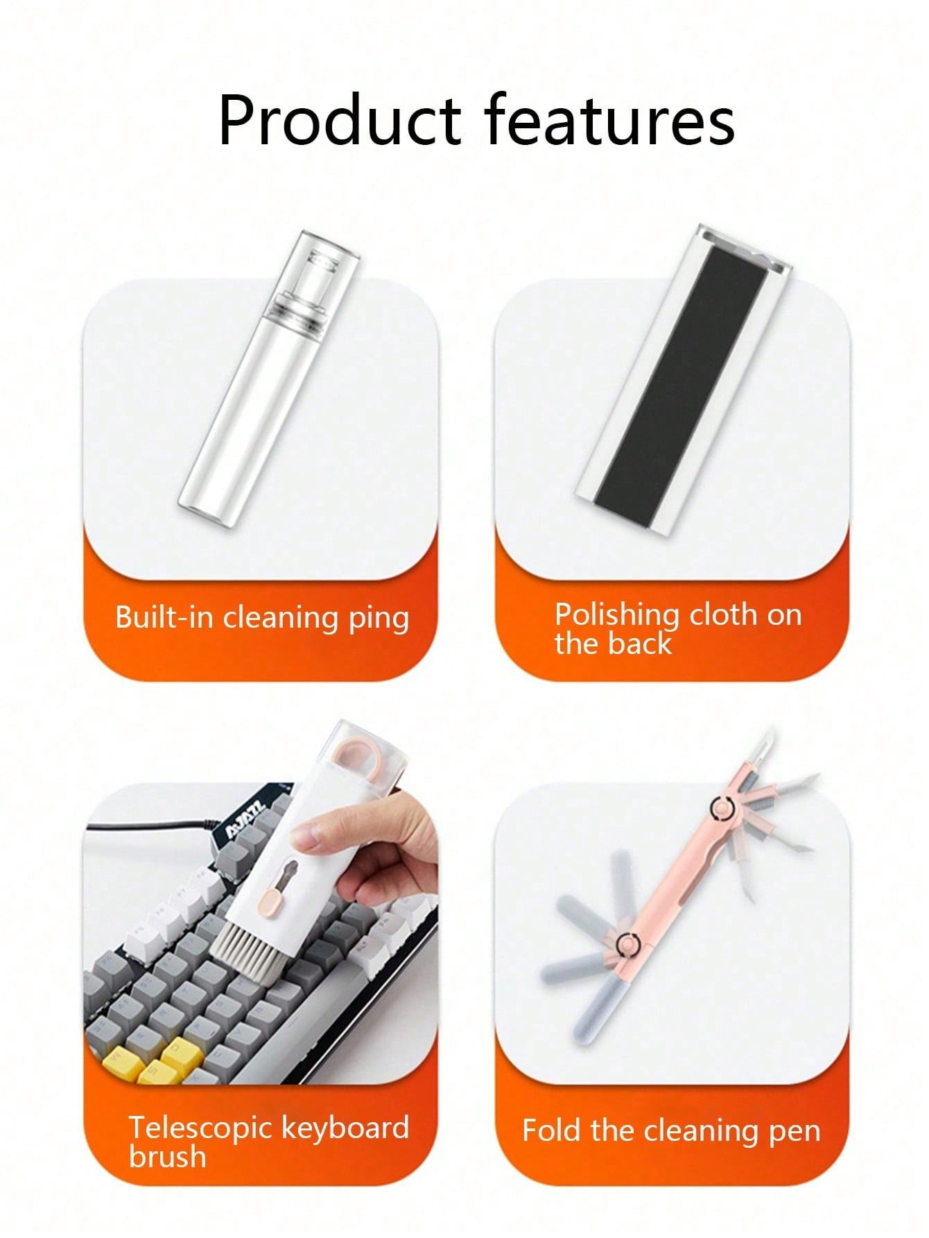 Kit de Limpeza Multifuncional  - Screen Cleaner Spray avaliação e preço